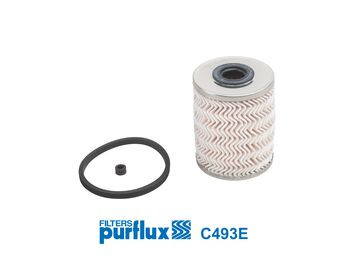 Filtro combustible PURFLUX C493E 93mm 71mm