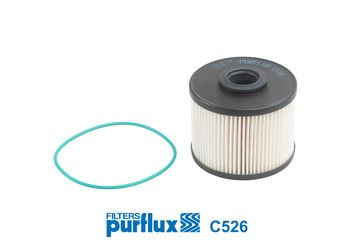 Filtro combustible PURFLUX C526 75mm 92mm