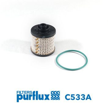 Filtro combustible PURFLUX C533A 74mm 64mm