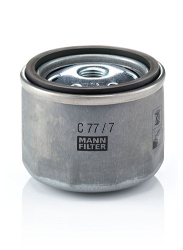 Filtro aire, turbocompresor MANN-FILTER C 77/7 62mm 76mm