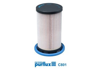 Filtro combustible PURFLUX C801 134mm 72mm