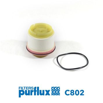 Filtro combustible PURFLUX C802 76mm 83,8mm