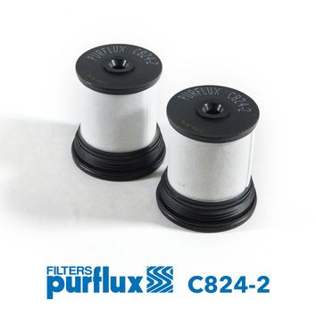 Filtro combustible PURFLUX C824-2 84mm 76mm