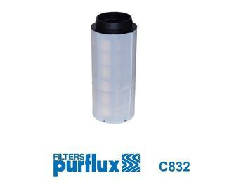 Filtro combustible PURFLUX C832 164mm 68mm