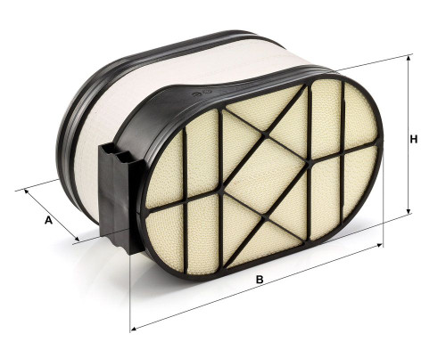 Filtro de aire MANN-FILTER CP 34 360 187mm 340mm