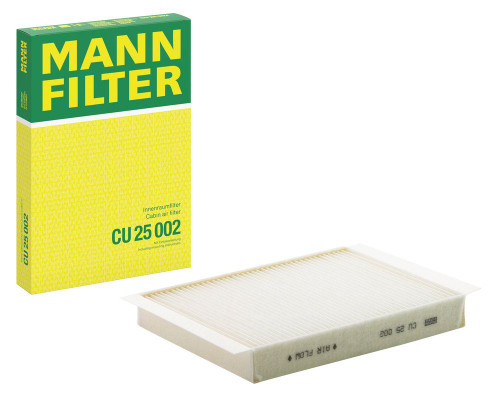 Filtro, aire habitáculo MANN-FILTER CU 25 002 10min 246mm
