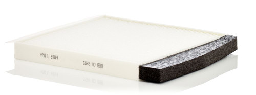 Filtro, aire habitáculo MANN-FILTER CU 2855 18min 277mm