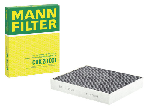 Filtro, aire habitáculo MANN-FILTER CUK 28 001 24min 277mm