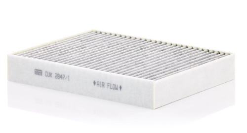 Filtro, aire habitáculo MANN-FILTER CUK 2847/1 12min 278mm