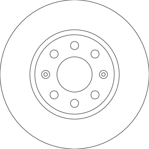 Disco de freno TRW DF4796 20mm 22mm