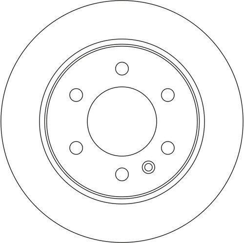 Disco de freno TRW DF4823S 298mm 16,3mm