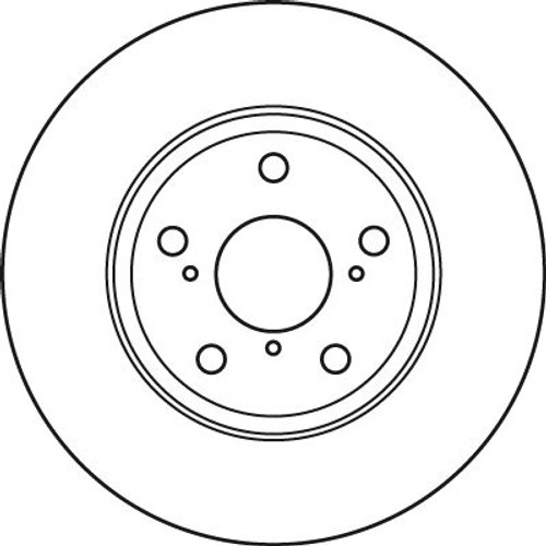 Disco de freno TRW DF4939S 295mm 26mm