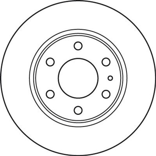 Disco de freno TRW DF4988S 296mm 16mm