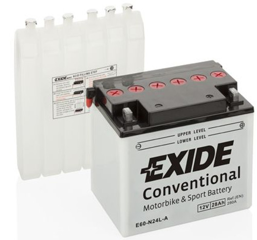 Batería de arranque TUDOR E60-N24L-A 12V 28Ah