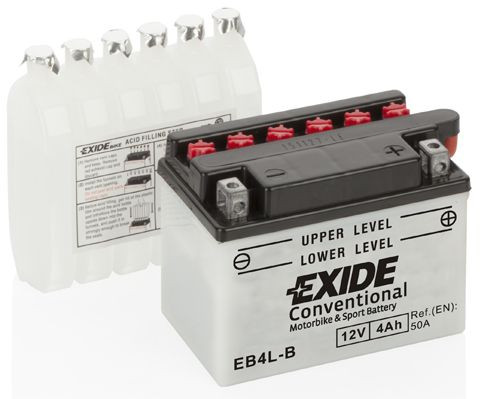 Batería de arranque TUDOR EB4L-B 12V 4Ah