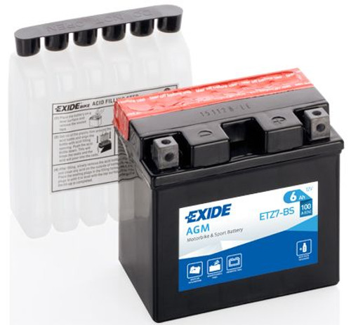 Batería de arranque TUDOR ETZ7-BS 12V 6Ah