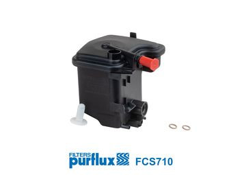 Filtro combustible PURFLUX FCS710 121mm 117mm