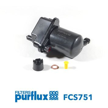Filtro combustible PURFLUX FCS751 179mm 136mm