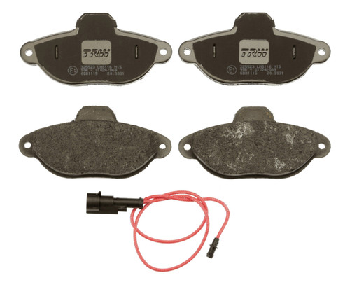 Juego de pastillas de freno TRW GDB1115 55,4mm 114,9mm