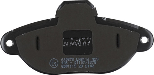 Juego de pastillas de freno TRW GDB1115 55,4mm 114,9mm