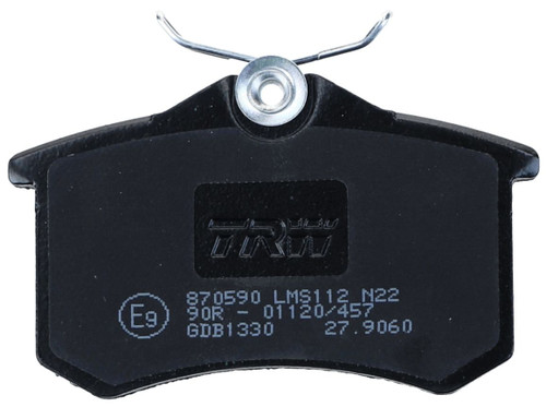 Juego de pastillas de freno TRW GDB1330 87mm 52,9mm