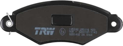 Juego de pastillas de freno TRW GDB1402 47,4mm 130,8mm