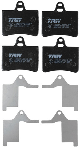 Juego de pastillas de freno TRW GDB1450 70,8mm 73mm