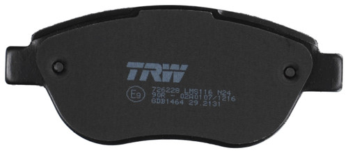 Juego de pastillas de freno TRW GDB1464 137mm 57,3mm
