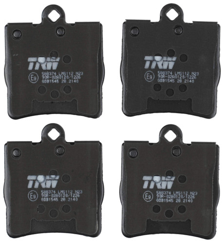 Juego de pastillas de freno TRW GDB1545 72,9mm 63,7mm