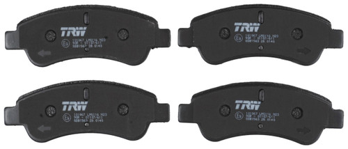 Juego de pastillas de freno TRW GDB1563 137mm 51,6mm