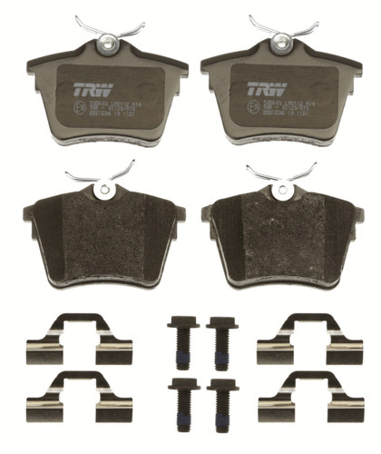 Juego de pastillas de freno TRW GDB1596 86,2mm 57mm