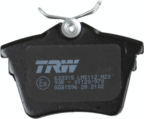 Juego de pastillas de freno TRW GDB1596 86,2mm 57mm