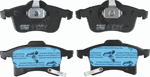Juego de pastillas de freno TRW GDB1668 156,4mm 155,4mm