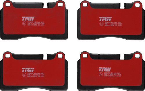 Juego de pastillas de freno TRW GDB1670DTE 131,8mm 77,3mm