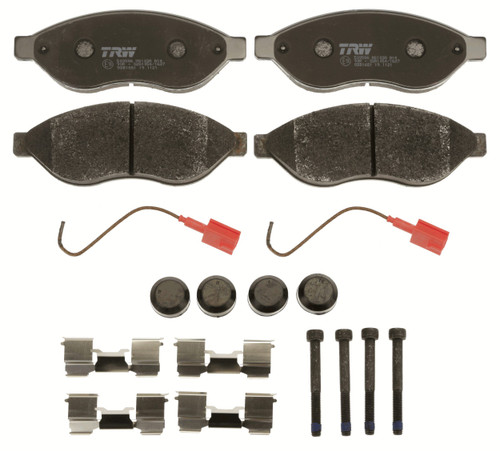 Juego de pastillas de freno TRW GDB1681 169,2mm 61,5mm