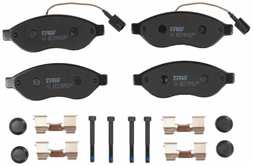 Juego de pastillas de freno TRW GDB1681 169,2mm 61,5mm