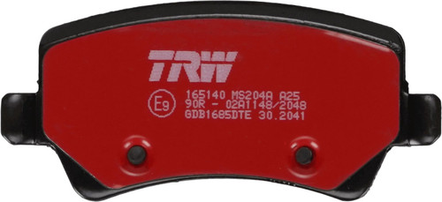Juego de pastillas de freno TRW GDB1685DTE 106,2mm 48,6mm