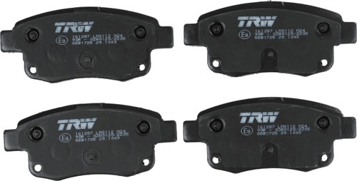 Juego de pastillas de freno TRW GDB1725 122,9mm 53,7mm