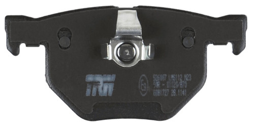 Juego de pastillas de freno TRW GDB1727 122mm 17mm