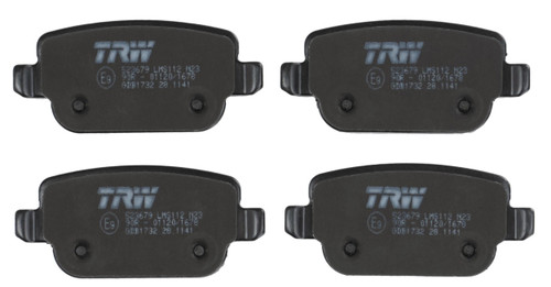 Juego de pastillas de freno TRW GDB1732 95,2mm 43,2mm