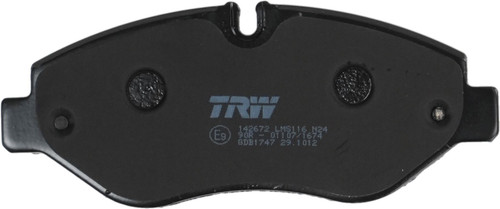 Juego de pastillas de freno TRW GDB1747 163,1mm 67,1mm