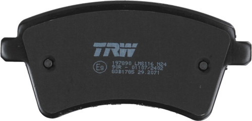 Juego de pastillas de freno TRW GDB1785 131,2mm 62,1mm