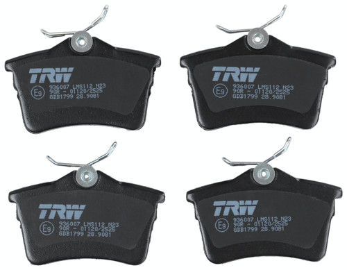 Juego de pastillas de freno TRW GDB1799 87mm 52,9mm