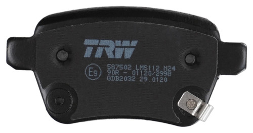 Juego de pastillas de freno TRW GDB2032 95,6mm 48,1mm