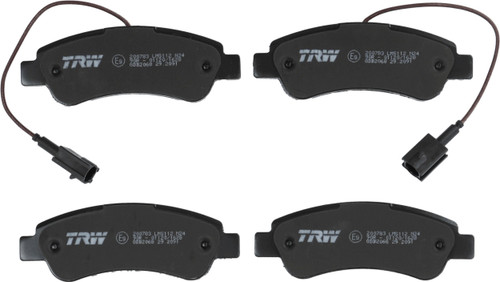Juego de pastillas de freno TRW GDB2068 137mm 48,8mm