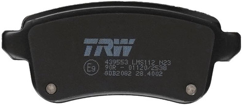 Juego de pastillas de freno TRW GDB2082 106,5mm 45,6mm