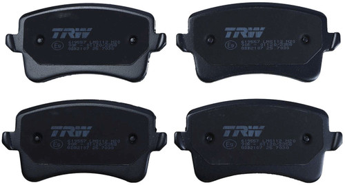 Juego de pastillas de freno TRW GDB2107 116,4mm 58,8mm