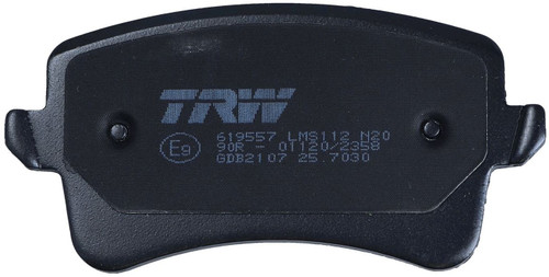 Juego de pastillas de freno TRW GDB2107 116,4mm 58,8mm