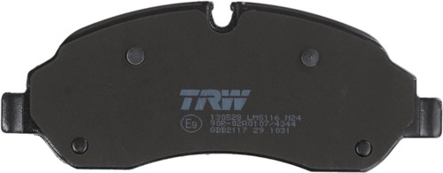 Juego de pastillas de freno TRW GDB2117 171,8mm 66,3mm