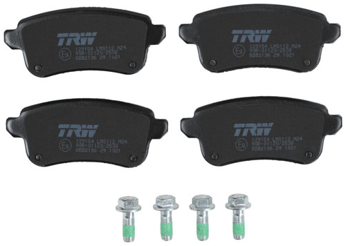 Juego de pastillas de freno TRW GDB2136 106,5mm 45,6mm